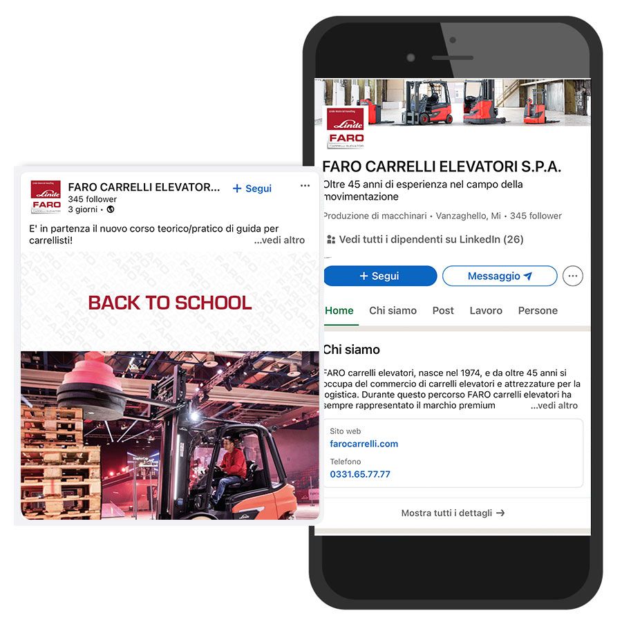 Gestione Pagina Linkedin