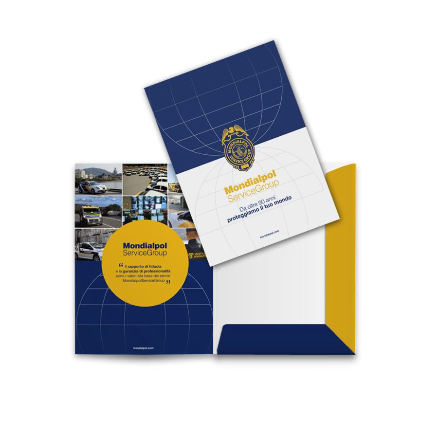 Studio grafico cartelline